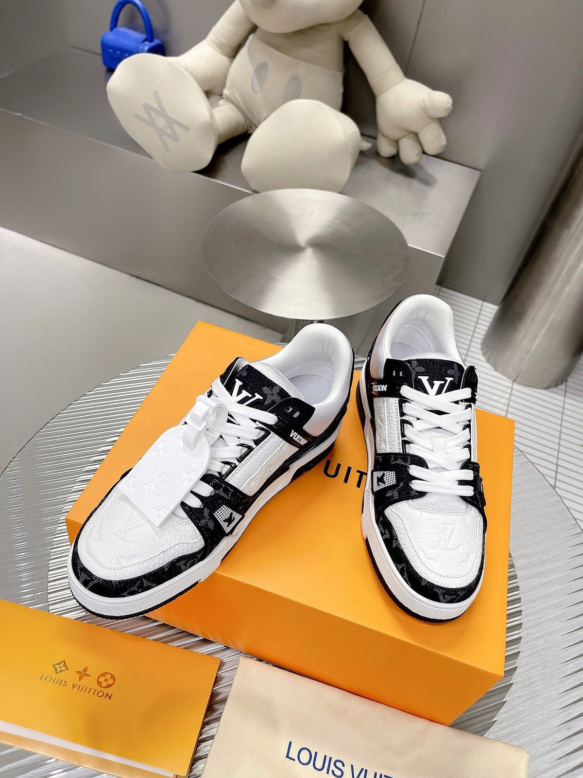 Monogram Black Denim Sneaker