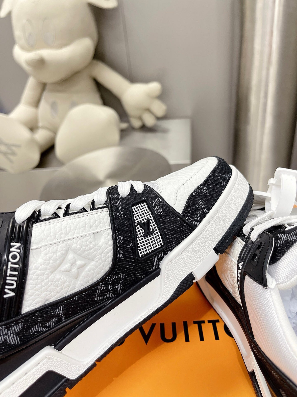 Monogram Black Denim Sneaker